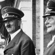 Hermann Göring, right, with Adolf Hitler in 1938. (Author unknown)